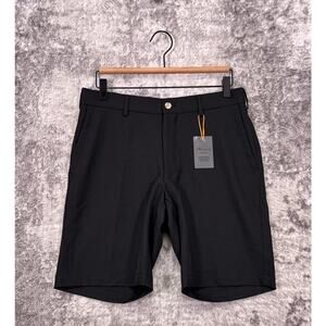 New Travis Mathew Salem Shorts 30 Mens Crown Sport Classic Fit Black Performance